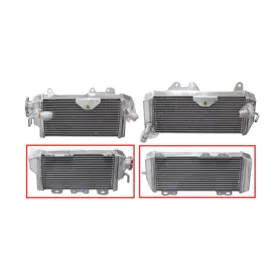 Psychic reinforced radiator standard capacity left Kawasaki KX-F 450 10-15