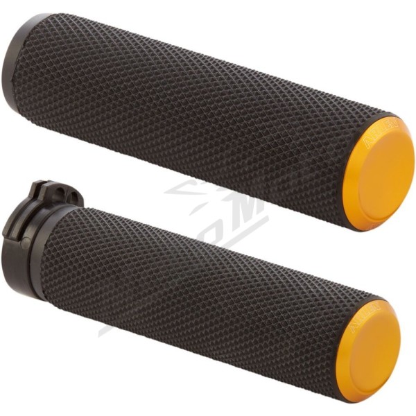 ARLEN NESS Knurled Grips Titan Harley Davidson FLD / FLHR / FLHRC / FLHRCI / FLHRI / FLHRS / FLHRSEI / FLHS 883-1800cc 81-22