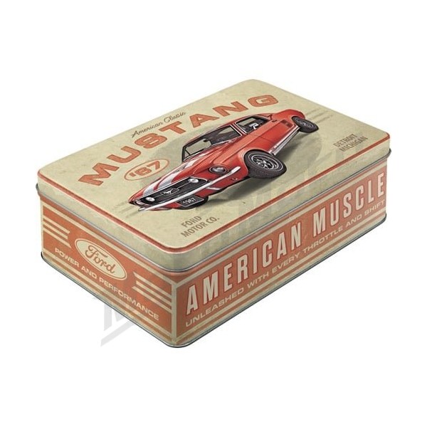 Box FORD MUSTANG GT 1967 23x16x7cm