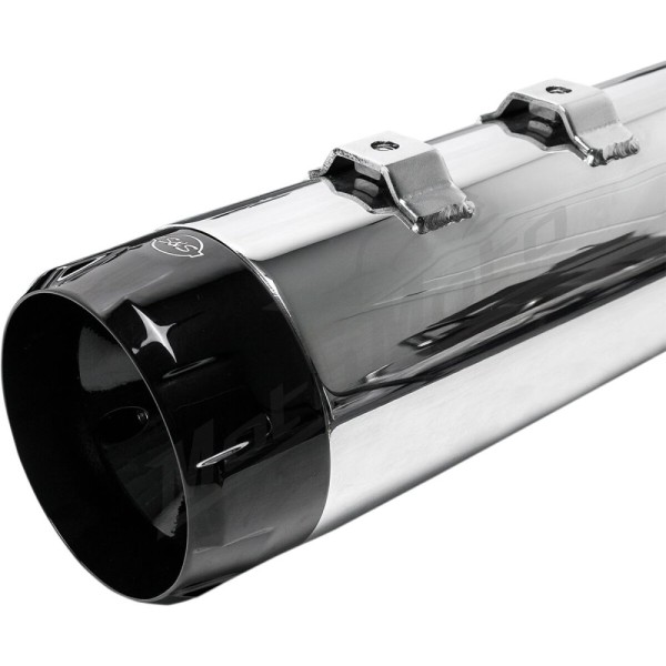 S&S CYCLE 4-1/2" MK45 Performance Mufflers Harley Davidson FLH / FLHR / FLHRC / FLHRCI 1340-1800cc 84-16