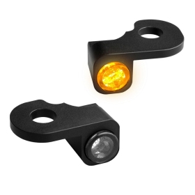 HEINZ BIKES NANO Series Handlebar Turn Signals Harley Davidson FLHR / FLHT / FLHX / FLTRX / FLTRXS 1690/1923 03-20 