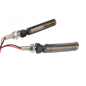 Universal dynamic LED turn signals 2pcs