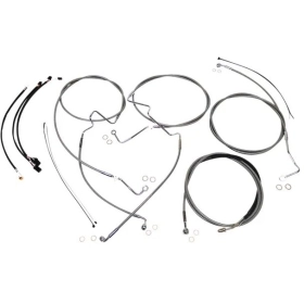 MAGNUM SHIELDING XR Handlebar Installation Kit Chrome 30.5/35.5cm Harley Davidson FLHR 1750 17-19
