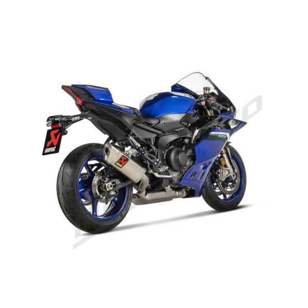 AKRAPOVIC Racing Line Full Exhaust System Titanium / Stainless Steel Yamaha YZF-R9 890 2025