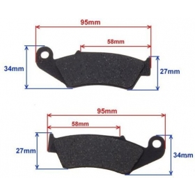 Brake pads MAXTUNED FA185 