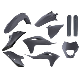 Polisport plastic kit GasGas EC 250/350cc 21-23 Grey