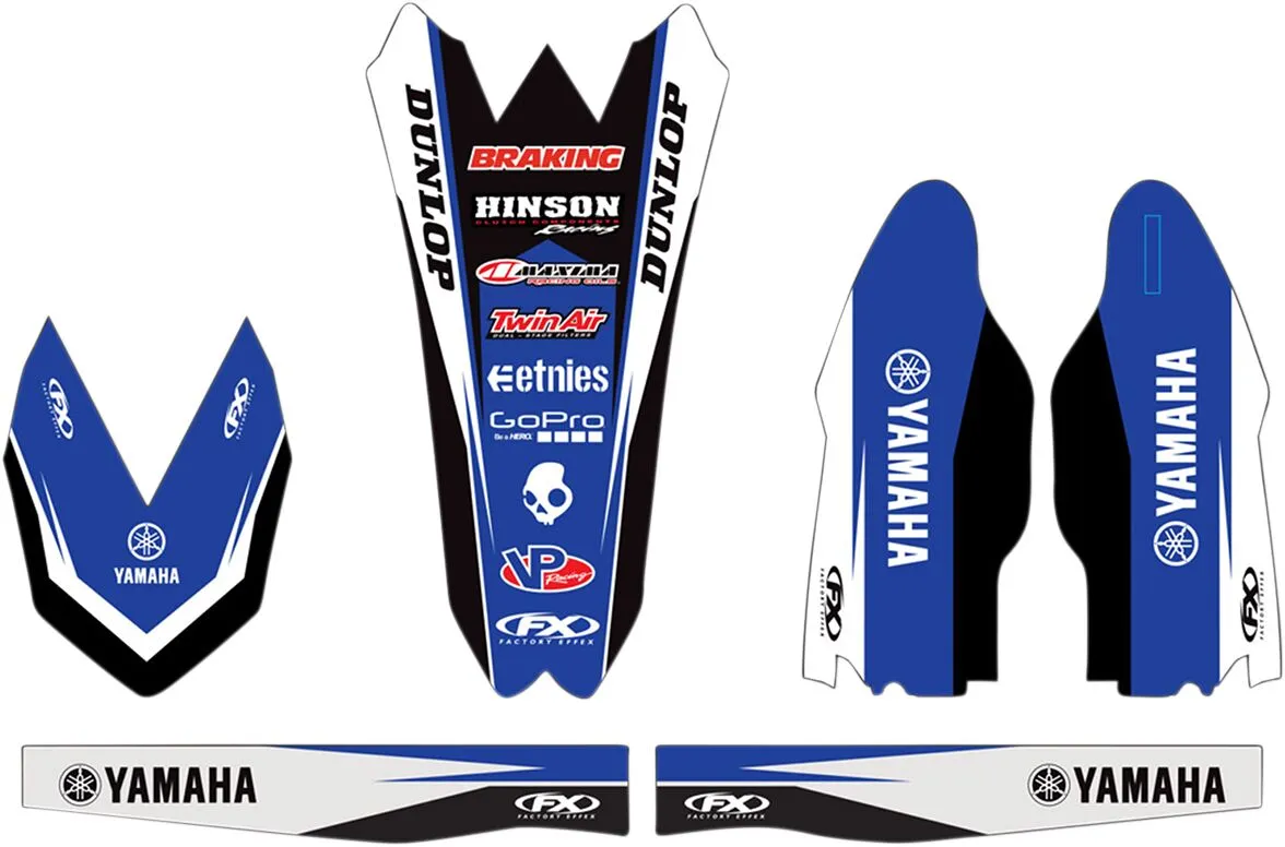 FACTORY EFFEX Trim Kit grafikų kompl. Yamaha YZ 450F 10-13