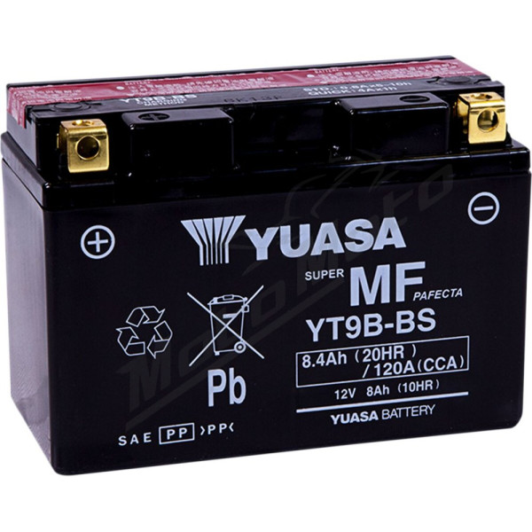 Yuasa Akumuliatorius YT9B-BS(CP) 8Ah 12V