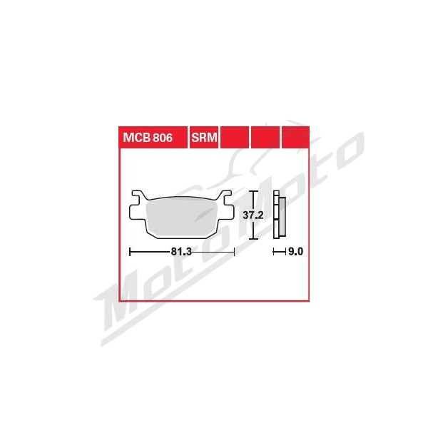 TRW All Round Sintered Metal Brake Pads Benelli BN / Leoncino / Tornado / TRK 302-752cc 15-23