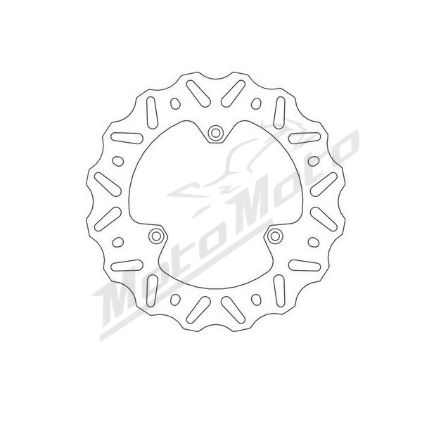 Moto-Master Floating Front Brake Disc 198mm Gas Gas / Husqvarna / KTM 65cc 00-25
