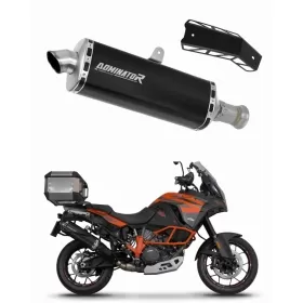 KTM 1290 SUPER Adventure S / R 2015-2020 Exhaust Silencer Muffler P7 BLACK + dB killer