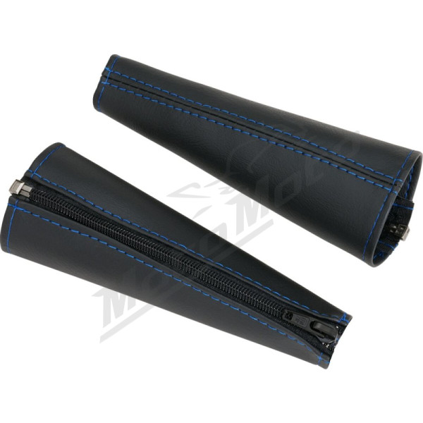 SHOW CHROME Kaliber Seat Belt Covers Blue Polaris Slingshot 2000-2400 15-23