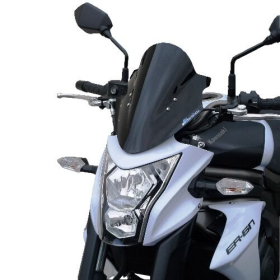 BULLSTER Windscreen (Black Smoke) KAWASAKI ER-6N 650cc 12-16
