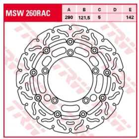 TRW Front Brake Disc Suzuki GSF / SFV / SV 650cc 05-16
