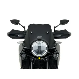 WRS ENDURO HU003NO Priekinis stiklas Matinis Juodas Husqvarna Norden 901 ABS 22-24