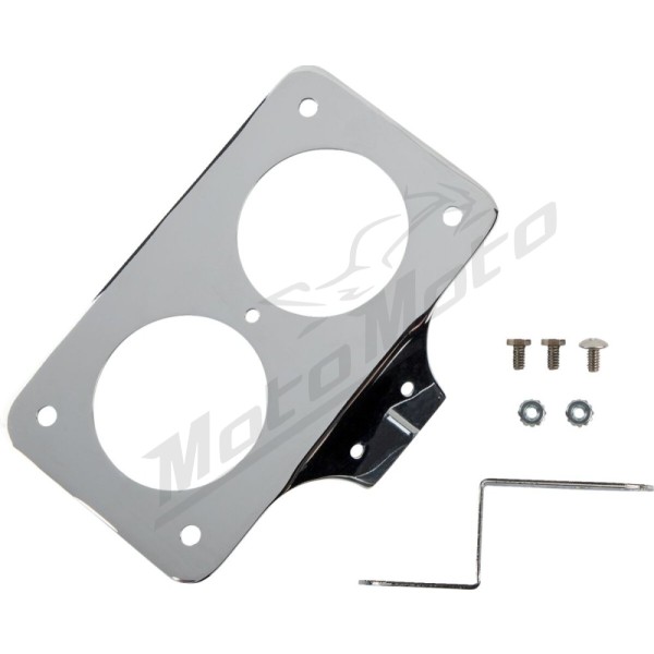 DRAG SPECIALTIES Laydown License Plate Mount ​​​​​​​Harley Davidson FLST / FLSTC / FLSTCI / FLSTF / FLSTFI / FLSTFSE / FLSTI / FLSTN 1340-1584cc 97-07