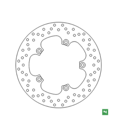NEWFREN BRAKE DISC FRONT/REAR Yamaha FZ8 / Majesty / X-Max 125-800cc 04-17