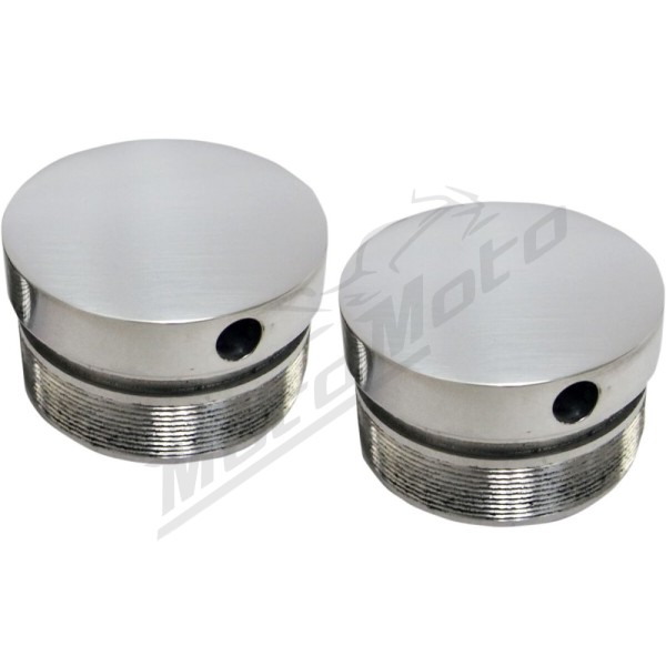 LA CHOPPERS Flush-Mount Fork Caps Harley Davidson 1340-1800 83-17