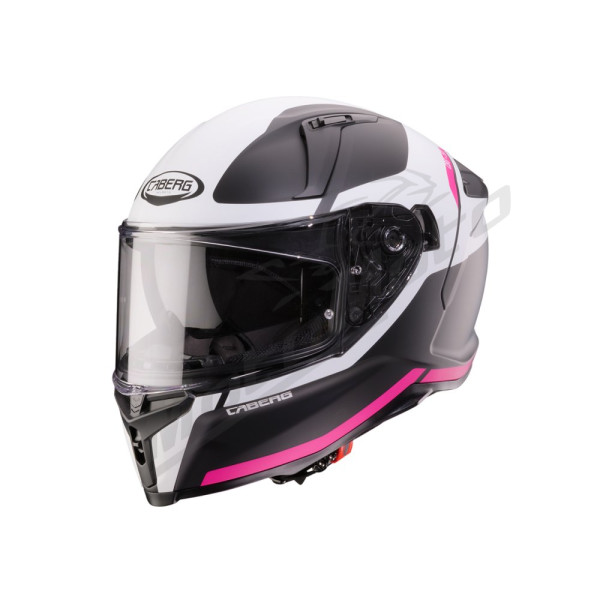 Helmet Caberg Avalon X Pure Matte Black/White/Pink