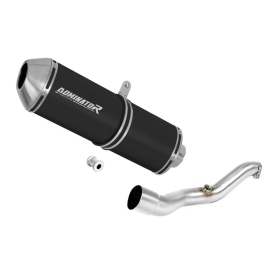 Suzuki BURGMAN 400 2007-2016 Exhaust Silencer Muffler OVR BLACK + dB killer