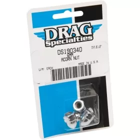 DRAG SPECIALTIES Chrome Ware Nuts M6 x 1.0 5pcs.