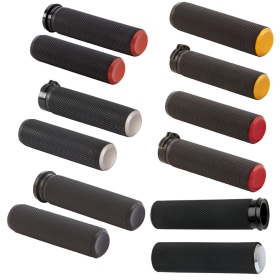 ARLEN NESS Knurled Grips Titan Harley Davidson FLD / FLHR / FLHRC / FLHRCI / FLHRI / FLHRS / FLHRSEI / FLHS 883-1800cc 81-22