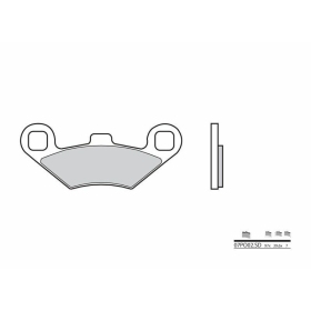 BREMBO Off-Road Sintered stabdžių trinkelės priekinės POLARIS 200-500cc 1986-2020