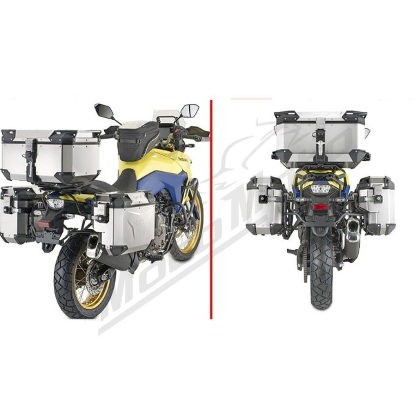 KAPPA Monokey Cam Side case rack curved Suzuki V-Strom 800 23-25