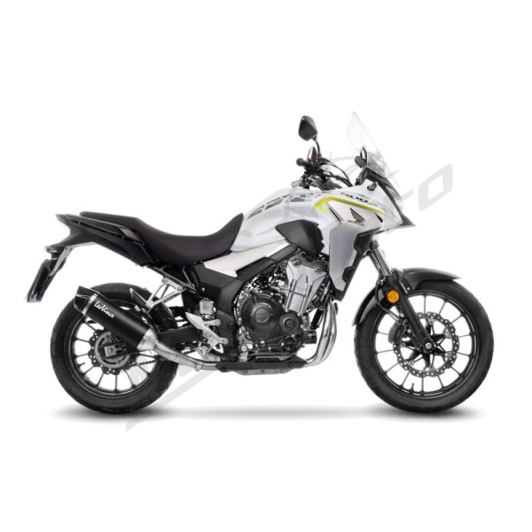 LEOVINCE Nero Slip-On Muffler - Stainless Steel HONDA CB 500F 19-24/CBR 500R 19-23