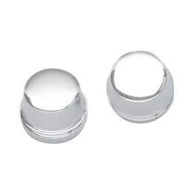 DRAG SPECIALTIES Axle Caps Harley Davidson FLHR / FLHRC / FLHRCI / FLHRI 1340-1800cc 00-07