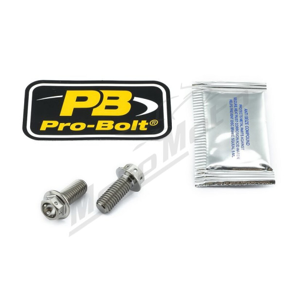 PRO BOLT Titanium Brake Caliper Mount Kit Aprilia / Ducati / Honda 660-1200cc 15-25