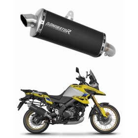 Suzuki V-Strom 1050 DE 2023-2025 Dominator Exhaust Silencer Muffler P7 BLACK + dB killer
