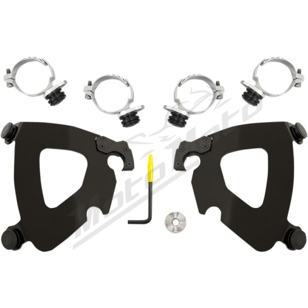 MEMPHIS SHADES HD Gauntlet Fairing Trigger-Lock Hardware Kit Harley Davidson FXDL 1690 14-17