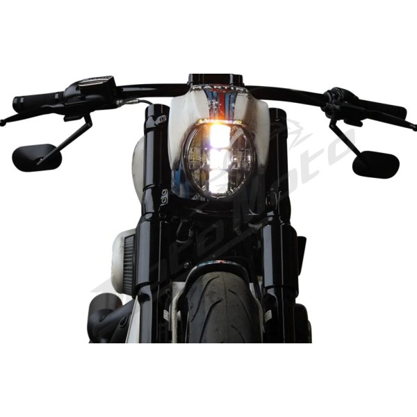 CULT WERK Headlight Mask Raw Harley Davidson 1750-1923cc 2018-2023