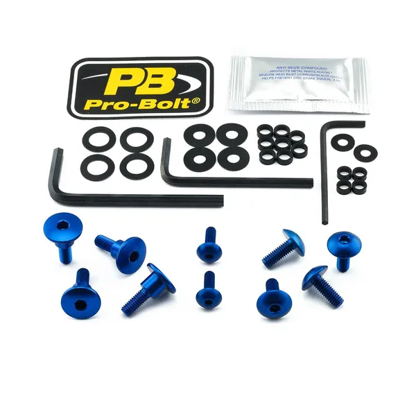 PRO BOLT Aliuminio apdailų varžtų rinkinys Kawasaki Z 800cc 13-16