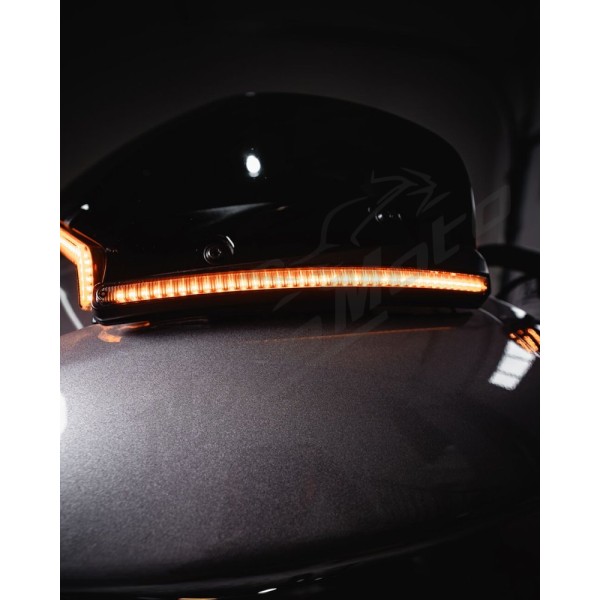 CUSTOM DYNAMICS LED Priekinis žibintas su posūkių signalais Harley Davidson FLTRXSE / FLTRXSTSE 1977cc 23-24