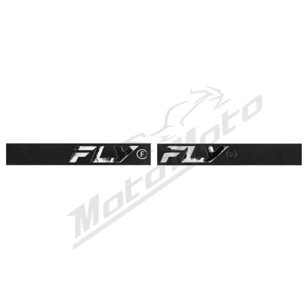 FLY RACING Zone Goggle Black/Grey - Red Mirror/Smoke Lens