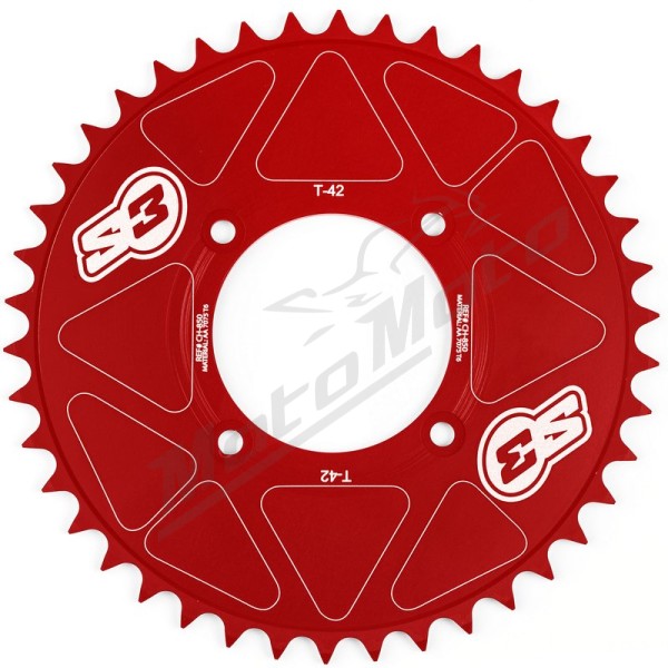 S3 Laser FIM Aluminium Ultra-Light Hard Anodized Rear Sprocket 520