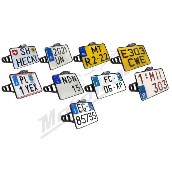 HEINZ BIKES Side Mount License Plate Holder Indian Scout 1000/1133 15-22