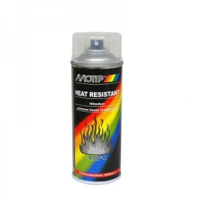 MOTIP Heat Resistant Paints HEAT RESISTANT clear lacquer 800°C 400ml 04033