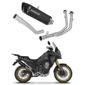 Dominator Pilna Išmetimo Sistema HP6 BLACK + dB killer Rieju Aventura 500 2023-2026