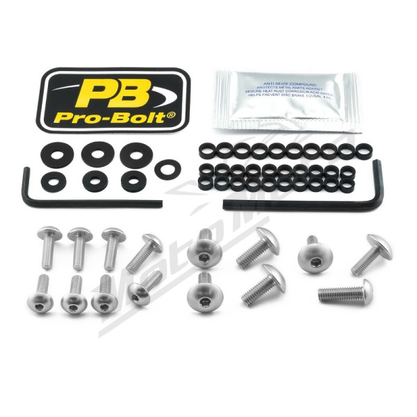 PRO BOLT Aluminium Fairing Bolt Kit for Ducati Monster 1200cc 16-19
