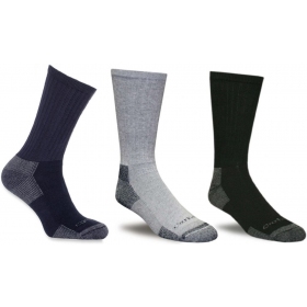 Carhartt All Season Cotton Crew Work Socks (3-Pack)