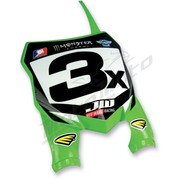 CYCRA priekinio numerio plastikas Kawasaki KX 250-450 12-16