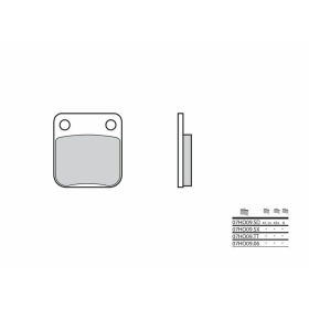 BREMBO Off-Road Sintered Metal Brake pads ARCTIC CAT/ HYOSUNG/ KAWASAKI/ KTM/ SUZUKI/ YAMAHA 125-525cc