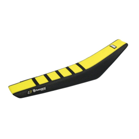 Blackbird Racing Zebra seat cover Black/Yellow Husqvarna FC / FE / TC / TE 125-501cc 16-19