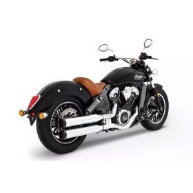 RINEHART RACING 500-0504 3.5 Muffler Slip-On Duals for INDIAN SCOUT 983-1131cc 15-24
