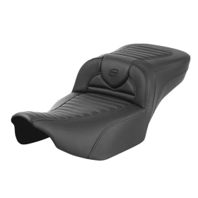 SADDLEMEN Roadsofa Tuck-n-Roll Extended Seat Harley Davidson FLHX / FLTRK / FLTRX / FLTRXSE 1868-1977 23-25
