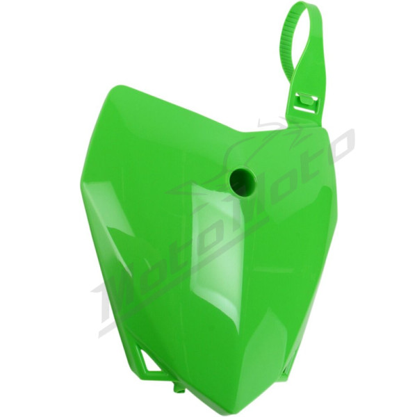 UFO Replacement Front Number Plate Kawasaki KLX 110cc 10-25