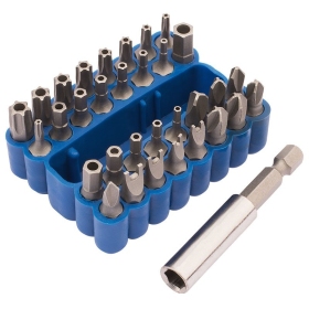 DRAPER 1/4 Security Bits Set 33pcs